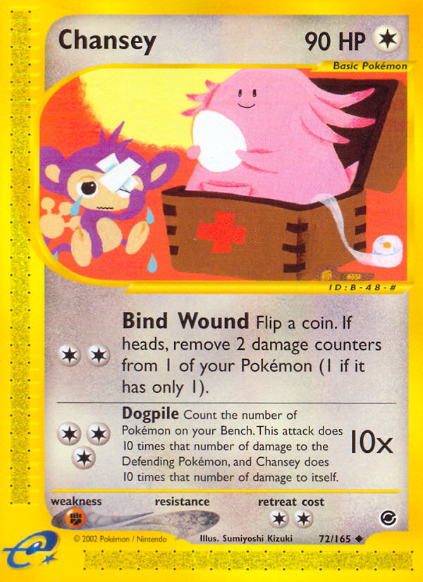 Chansey (72/165) [Expedition: Base Set] | Rock City Comics