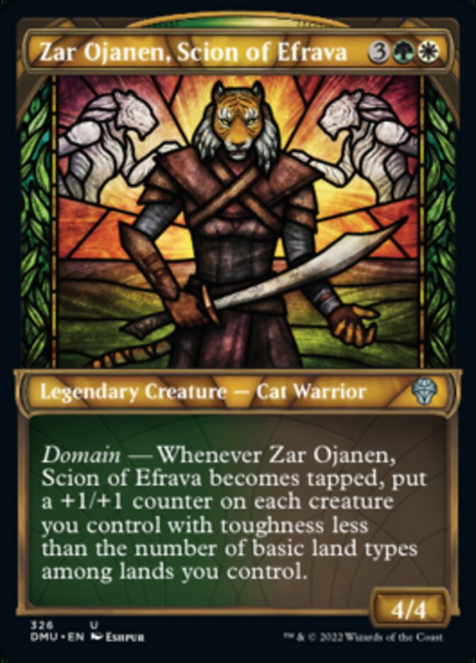 Zar Ojanen, Scion of Efrava (Showcase) [Dominaria United] | Rock City Comics