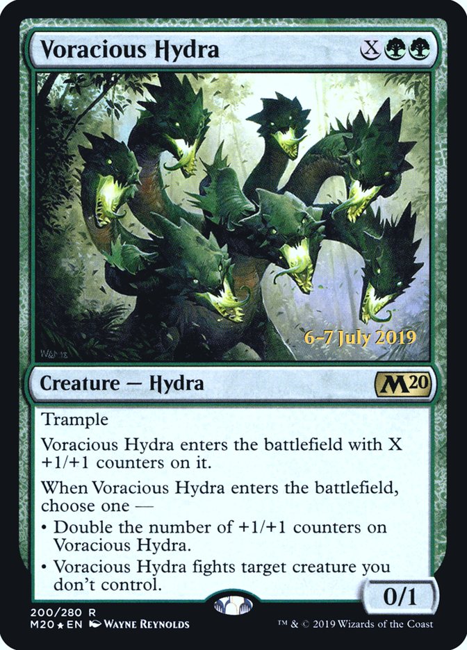 Voracious Hydra  [Core Set 2020 Prerelease Promos] | Rock City Comics