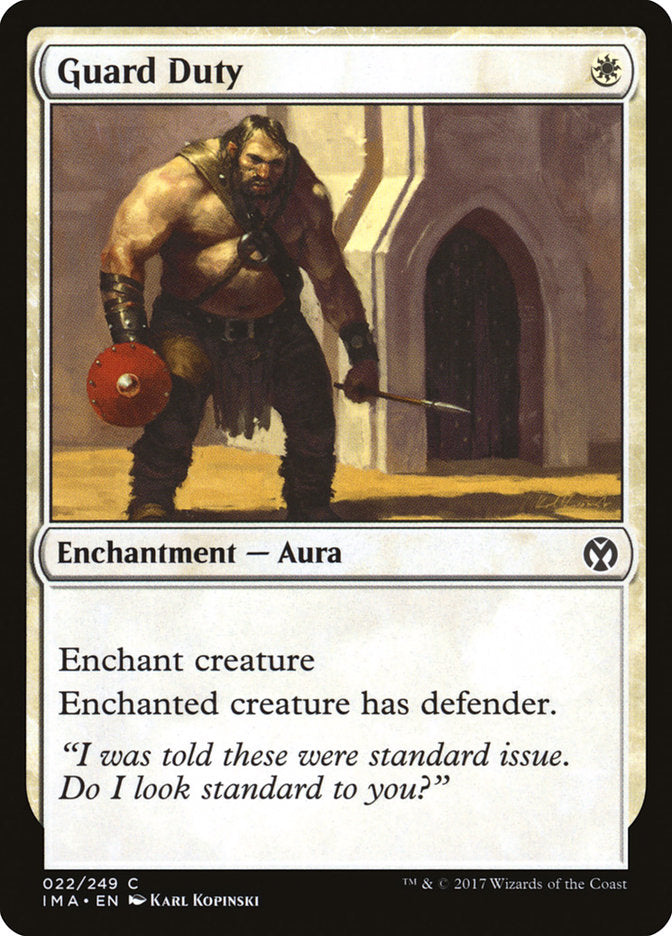 Guard Duty [Iconic Masters] | Rock City Comics