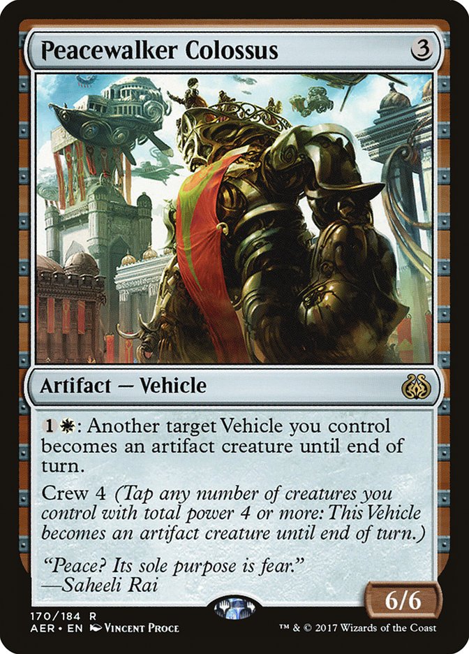 Peacewalker Colossus [Aether Revolt] | Rock City Comics