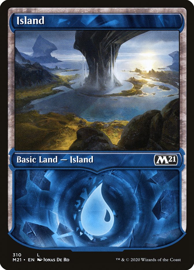 Island (310) (Showcase) [Core Set 2021] | Rock City Comics