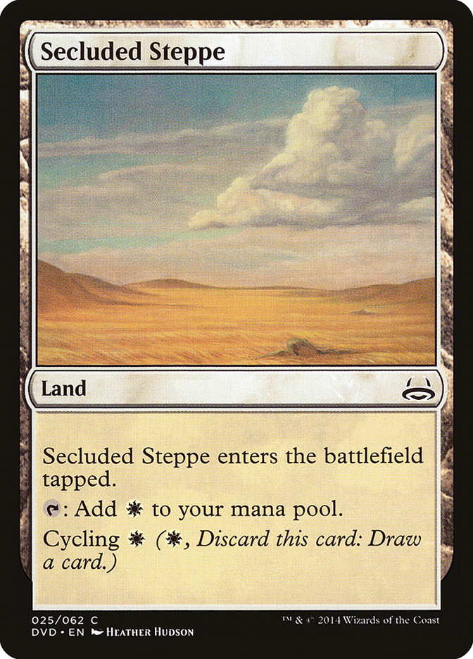 Secluded Steppe (Divine vs. Demonic) [Duel Decks Anthology] | Rock City Comics