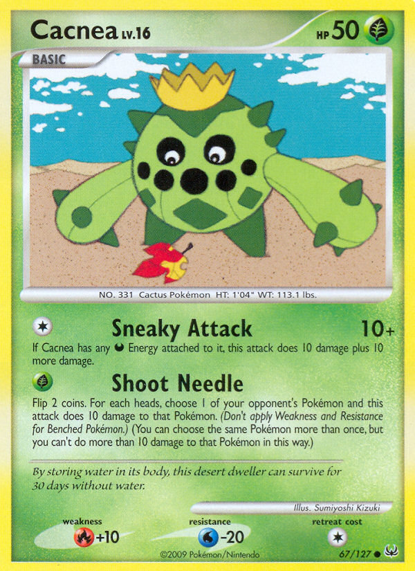 Cacnea (67/127) [Platinum: Base Set] | Rock City Comics