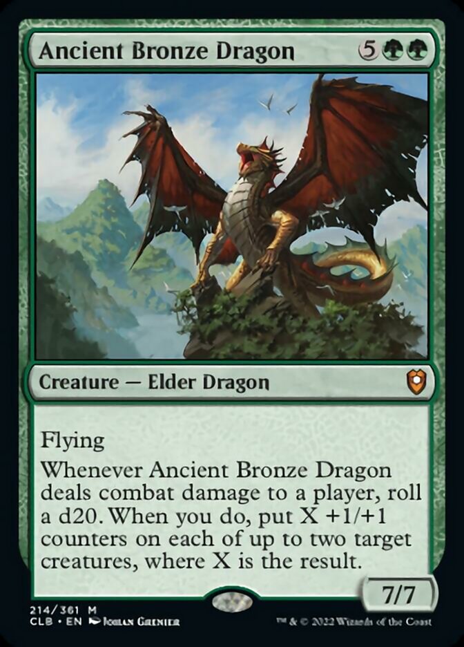 Ancient Bronze Dragon [Commander Legends: Battle for Baldur's Gate] | Rock City Comics