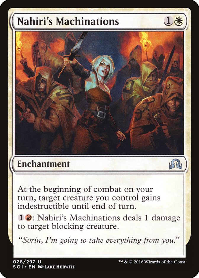 Nahiri's Machinations [Shadows over Innistrad] | Rock City Comics
