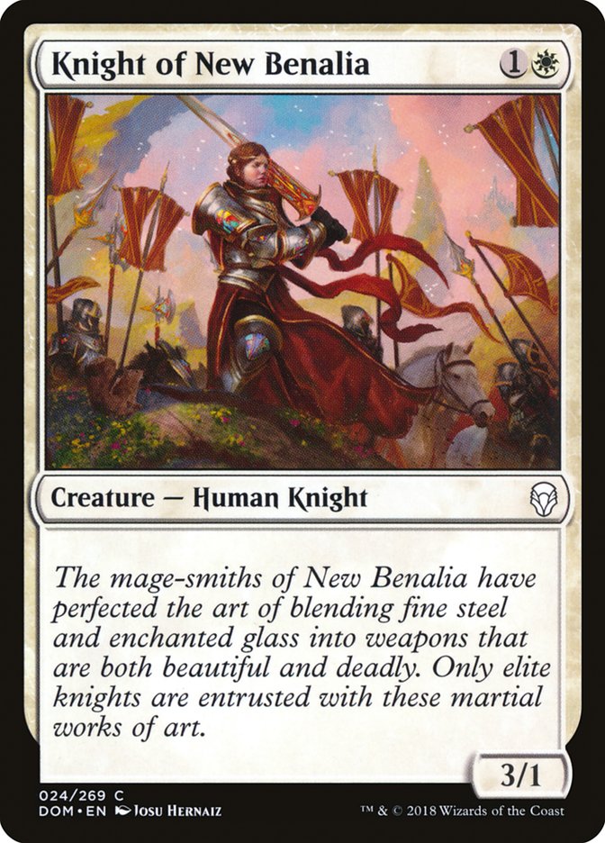 Knight of New Benalia [Dominaria] | Rock City Comics