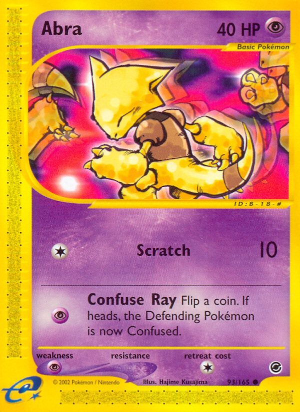 Abra (93/165) [Expedition: Base Set] | Rock City Comics