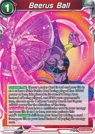 Beerus Ball [BT8-022] | Rock City Comics