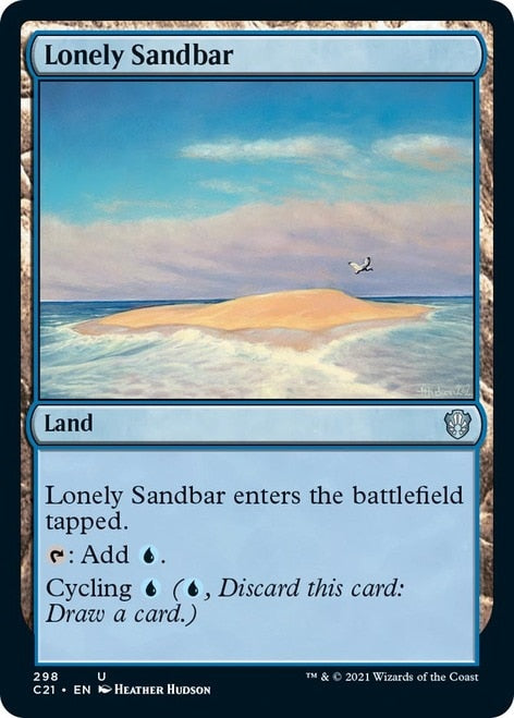 Lonely Sandbar [Commander 2021] | Rock City Comics
