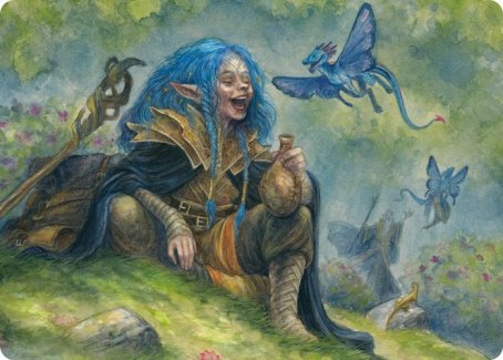 Feywild Trickster Art Card [Dungeons & Dragons: Adventures in the Forgotten Realms Art Series] | Rock City Comics