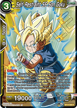 Self-Restraint SS Son Goku (BT14-096) [Cross Spirits] | Rock City Comics