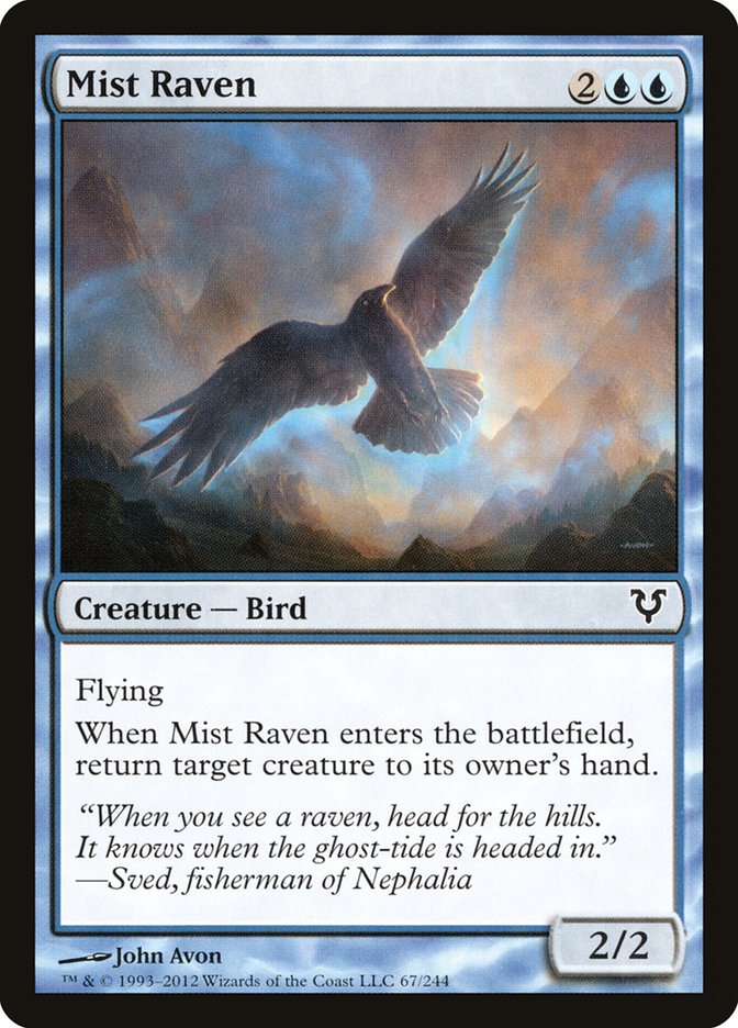 Mist Raven [Avacyn Restored] | Rock City Comics