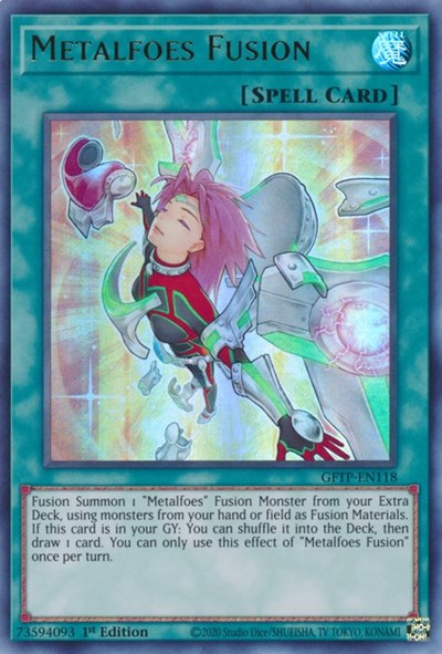 Metalfoes Fusion [GFTP-EN118] Ultra Rare | Rock City Comics