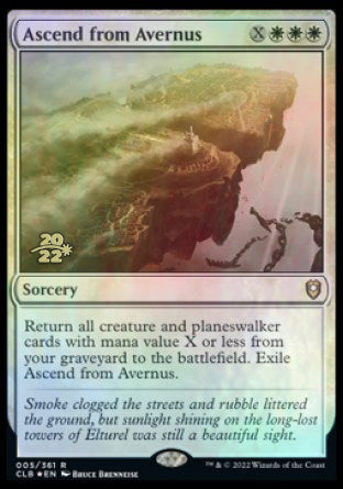 Ascend from Avernus [Commander Legends: Battle for Baldur's Gate Prerelease Promos] | Rock City Comics