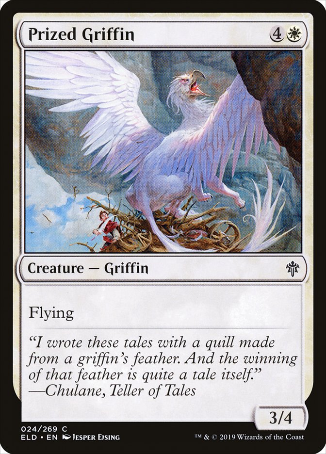 Prized Griffin [Throne of Eldraine] | Rock City Comics