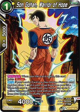 Son Gohan, Warrior of Hope (Uncommon) [BT13-099] | Rock City Comics