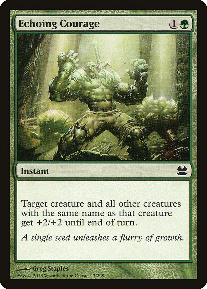 Echoing Courage [Modern Masters] | Rock City Comics