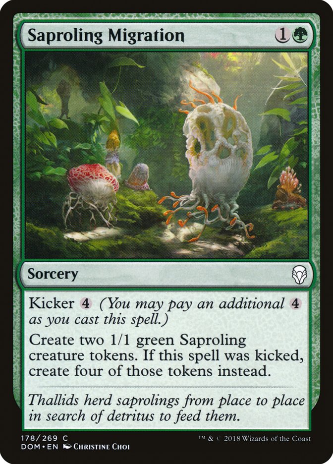 Saproling Migration [Dominaria] | Rock City Comics