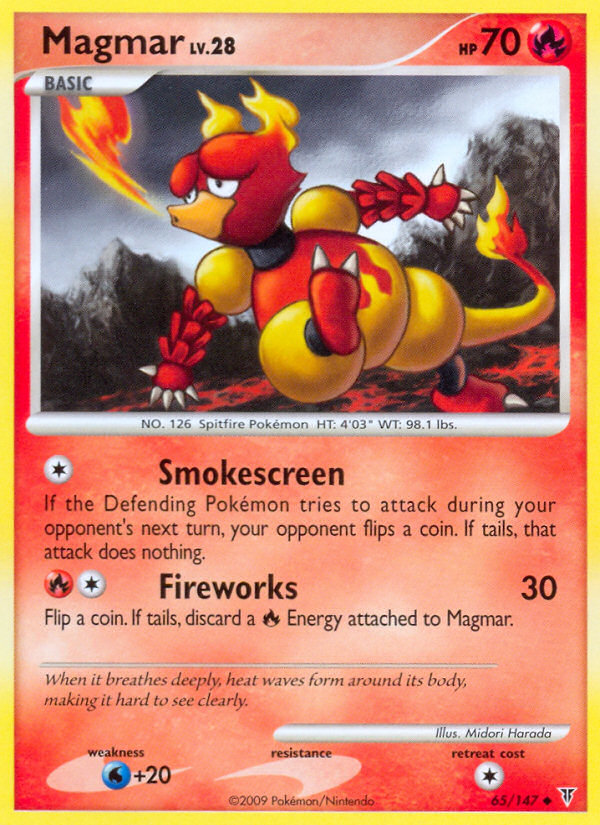 Magmar (65/147) [Platinum: Supreme Victors] | Rock City Comics