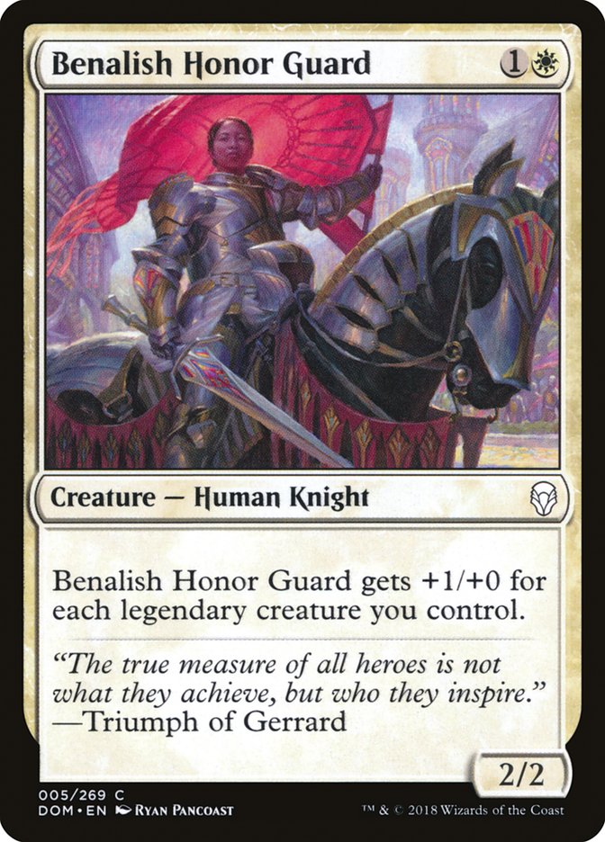 Benalish Honor Guard [Dominaria] | Rock City Comics