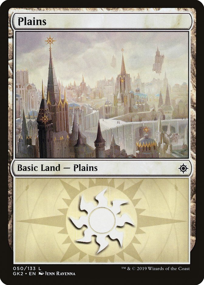 Plains (50) [Ravnica Allegiance Guild Kit] | Rock City Comics