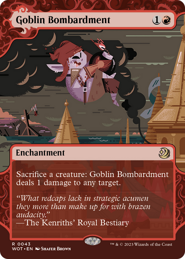 Goblin Bombardment [Wilds of Eldraine: Enchanting Tales] | Rock City Comics