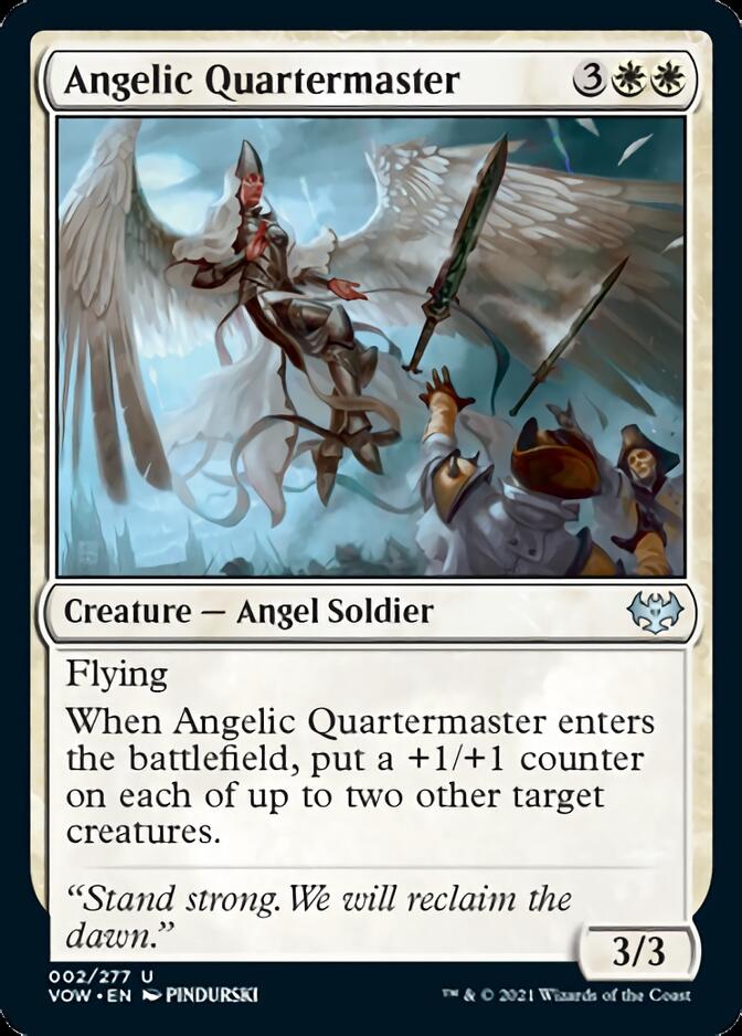 Angelic Quartermaster [Innistrad: Crimson Vow] | Rock City Comics