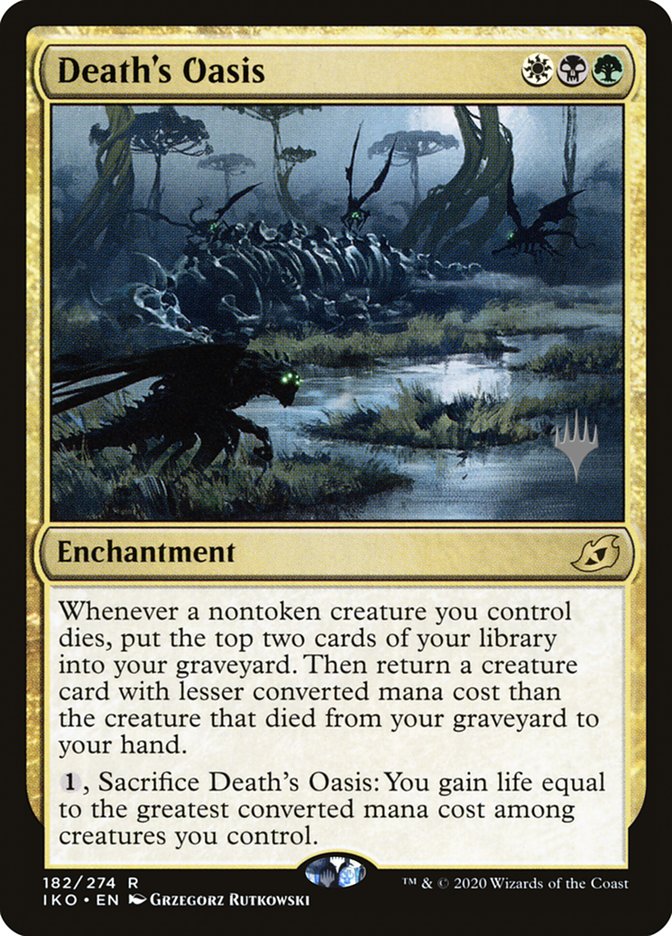 Death's Oasis (Promo Pack) [Ikoria: Lair of Behemoths Promos] | Rock City Comics