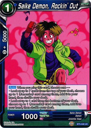 Saike Demon, Rockin' Out (BT5-046) [Miraculous Revival] | Rock City Comics