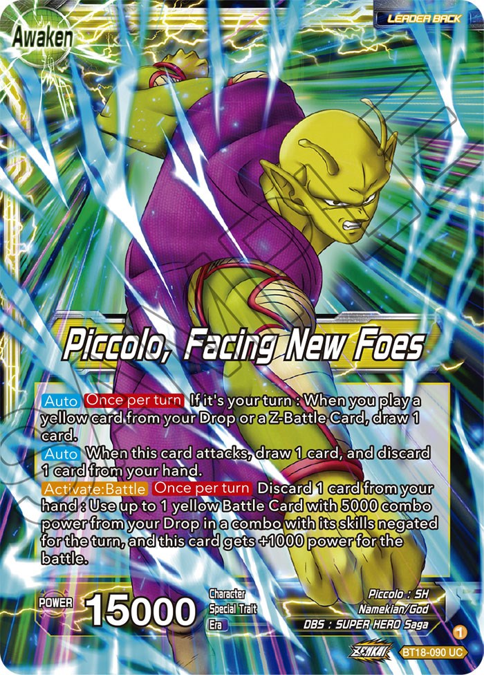 Piccolo // Piccolo, Facing New Foes (BT18-090) [Dawn of the Z-Legends] | Rock City Comics