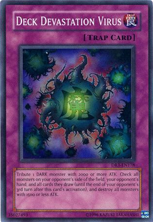 Deck Devastation Virus [DR3-EN178] Super Rare | Rock City Comics