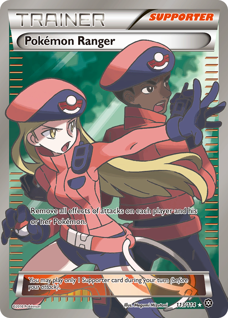 Pokemon Ranger (113/114) [XY: Steam Siege] | Rock City Comics