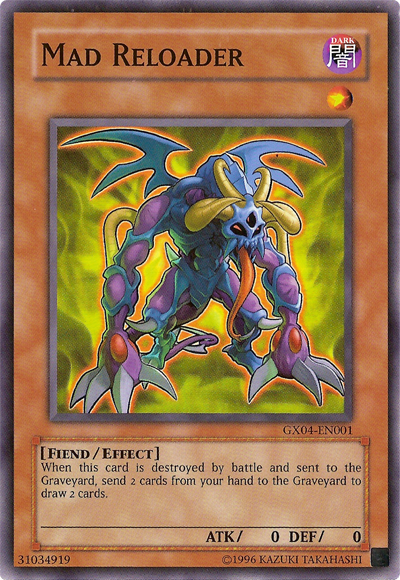 Mad Reloader (GX Tag Force 2) [GX04-EN001] Super Rare | Rock City Comics