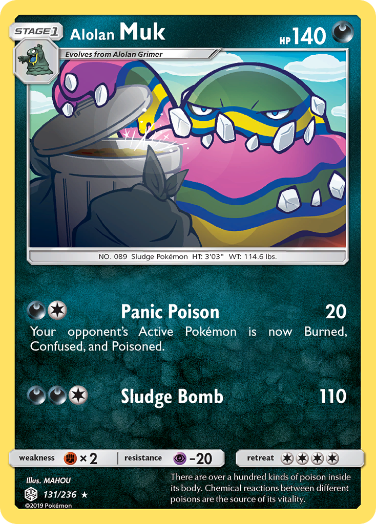 Alolan Muk (131/236) [Sun & Moon: Cosmic Eclipse] | Rock City Comics