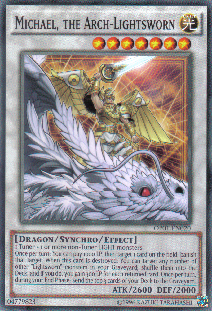 Michael, the Arch-Lightsworn [OP01-EN020] Common | Rock City Comics