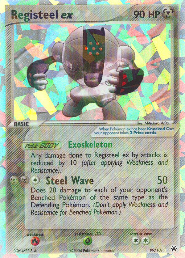 Registeel ex (99/101) [EX: Hidden Legends] | Rock City Comics