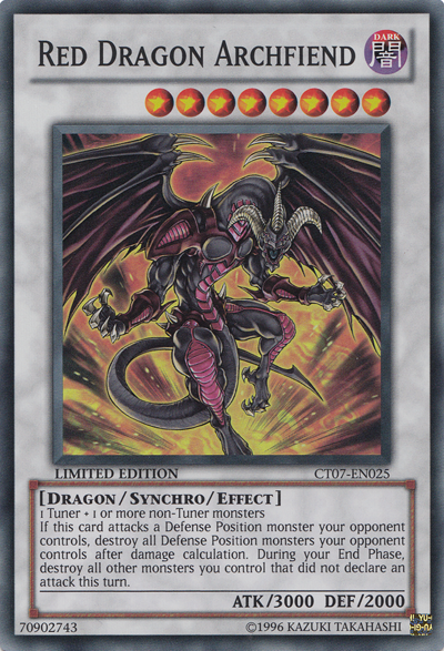 Red Dragon Archfiend [CT07-EN025] Super Rare | Rock City Comics