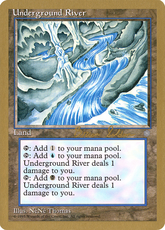 Underground River (Brian Selden) [World Championship Decks 1998] | Rock City Comics