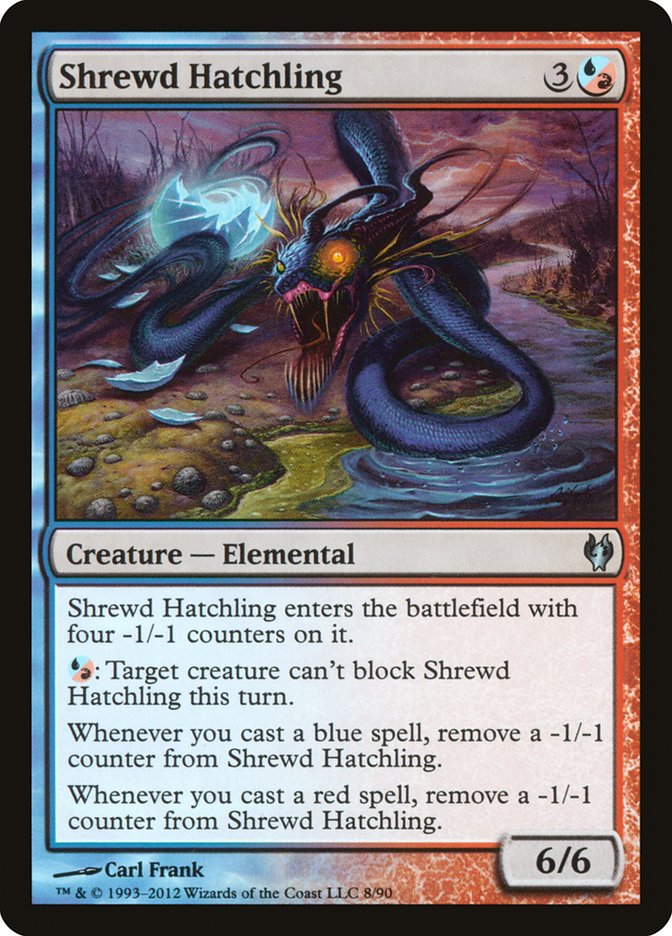 Shrewd Hatchling [Duel Decks: Izzet vs. Golgari] | Rock City Comics