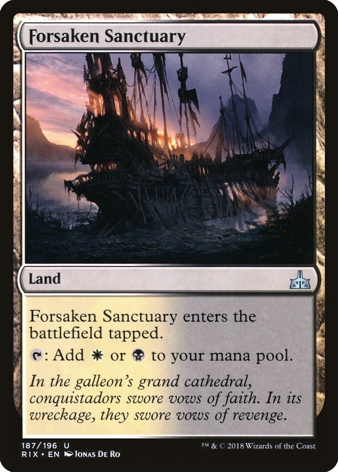 Forsaken Sanctuary [Rivals of Ixalan] | Rock City Comics