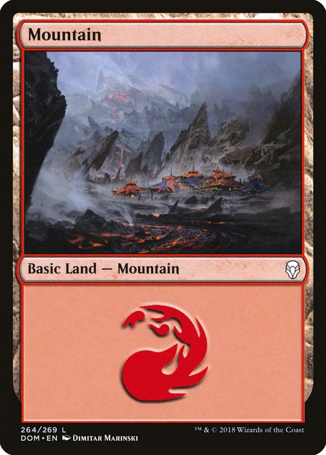 Mountain (264) [Dominaria] | Rock City Comics