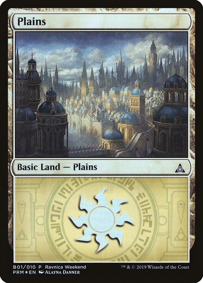 Plains (B01) [Ravnica Allegiance Guild Kit] | Rock City Comics