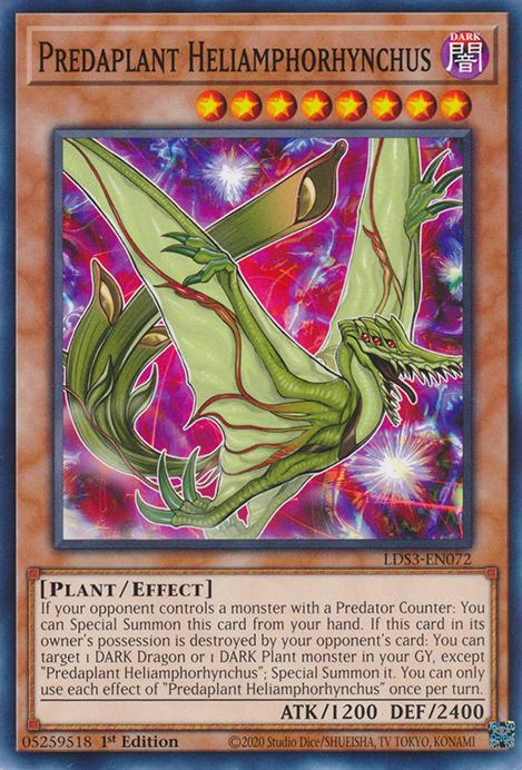 Predaplant Heliamphorhynchus [LDS3-EN072] Common | Rock City Comics