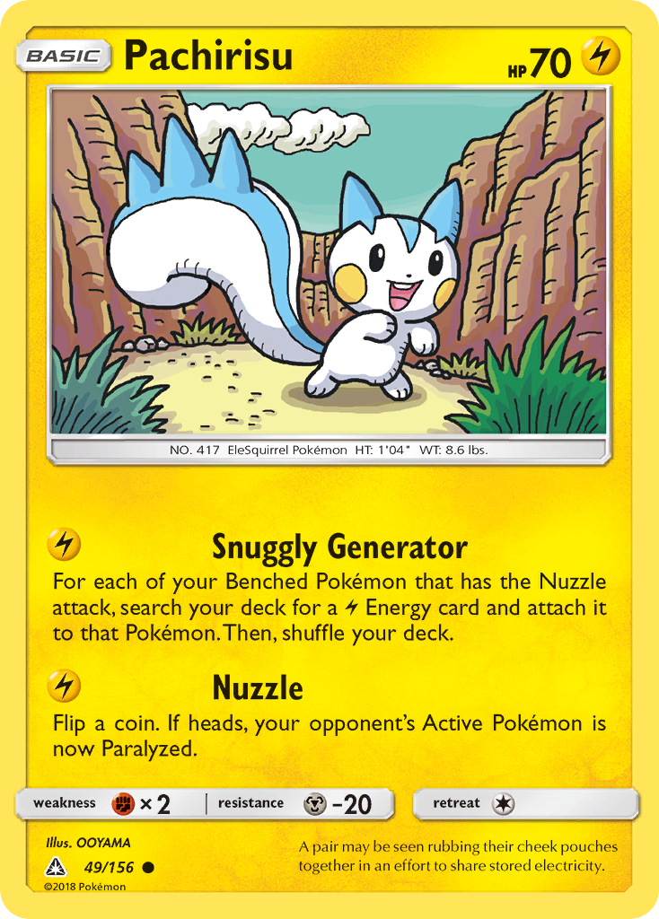 Pachirisu (49/156) [Sun & Moon: Ultra Prism] | Rock City Comics