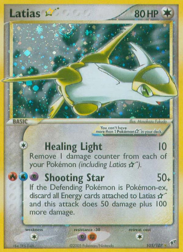 Latias Star (105/107) [EX: Deoxys] | Rock City Comics