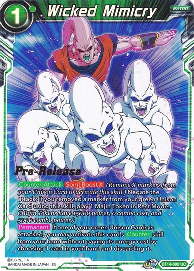 Wicked Mimicry (BT14-090) [Cross Spirits Prerelease Promos] | Rock City Comics