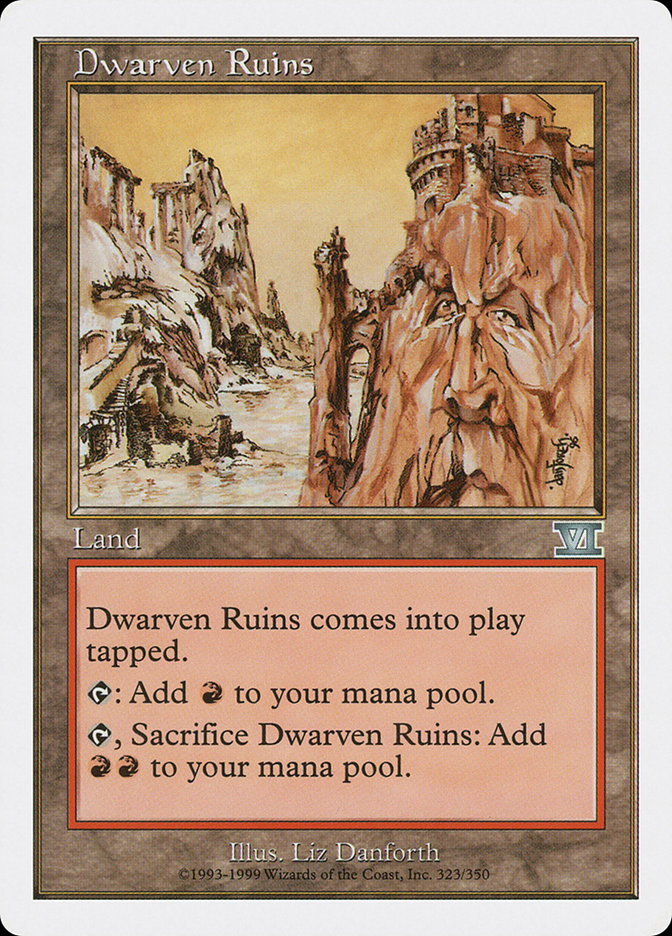 Dwarven Ruins [Classic Sixth Edition] | Rock City Comics