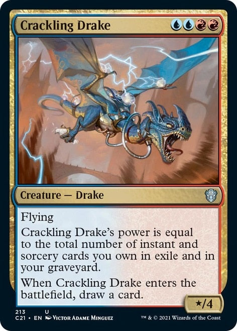 Crackling Drake [Commander 2021] | Rock City Comics