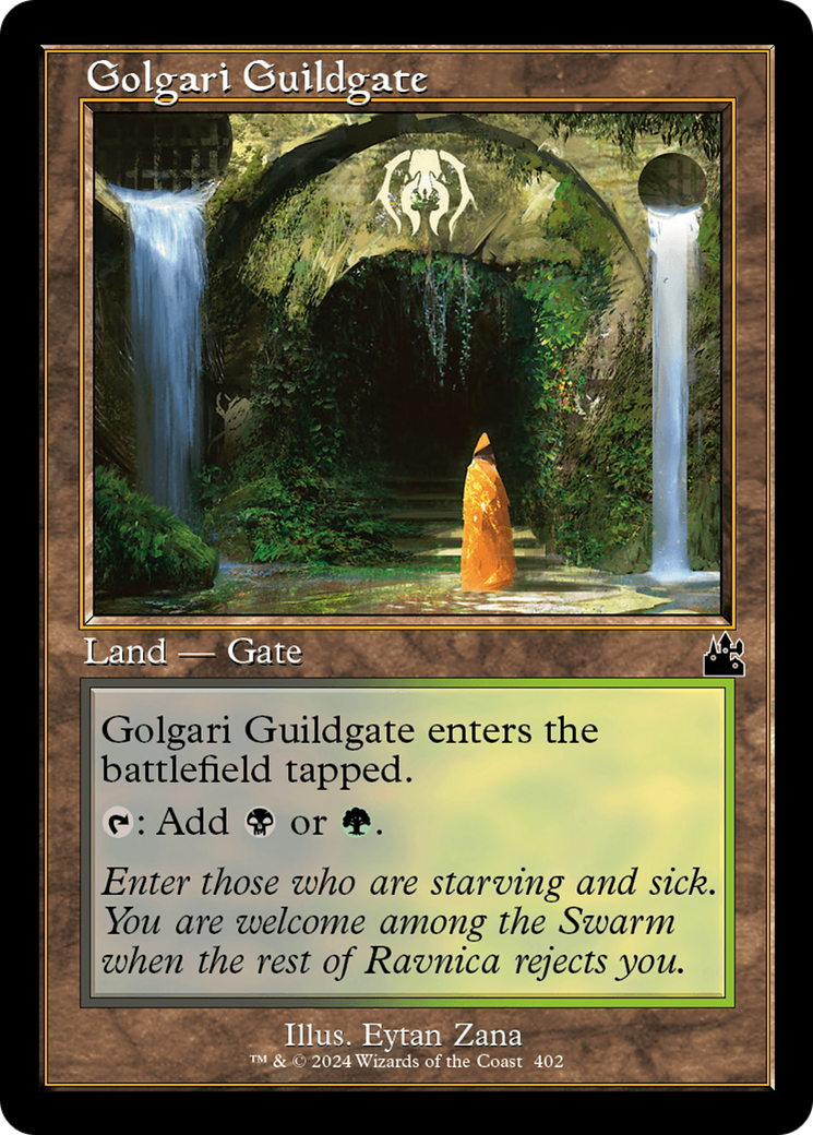 Golgari Guildgate (Retro Frame) [Ravnica Remastered] | Rock City Comics